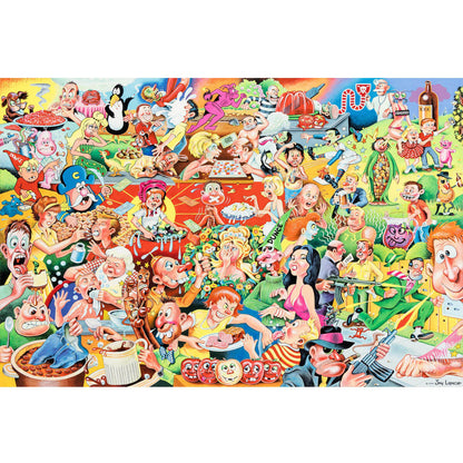 Wooden Jigsaw Puzzle 1000 Piece - Food Critic