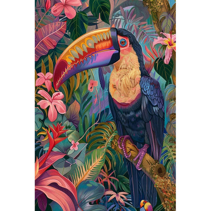 Wooden Jigsaw Puzzle 1000 Piece - Toucan