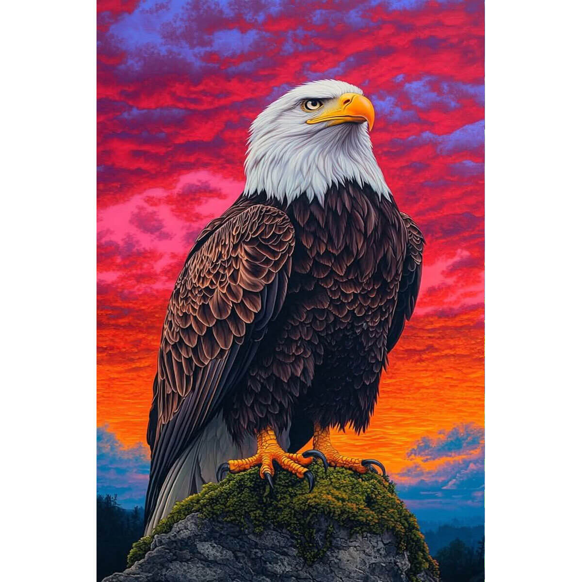 Wooden Jigsaw Puzzle 1000 Piece - Bald Eagle