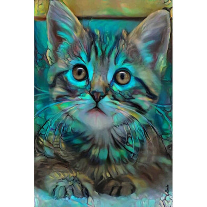 Wooden Jigsaw Puzzle 1000 Piece - Rainbow Cat