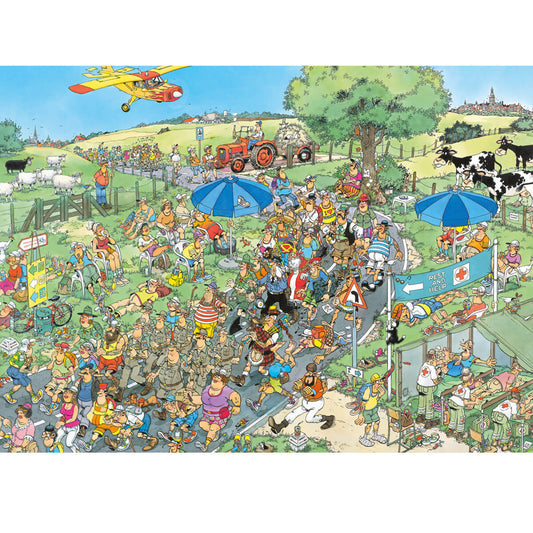 Wooden Jigsaw Puzzle 1000-Piece for Adults – Relaxing Gift Idea & Elegant Home Décor Artwork with Full-Size Poster, Premium Stress Relief Activity - Campground