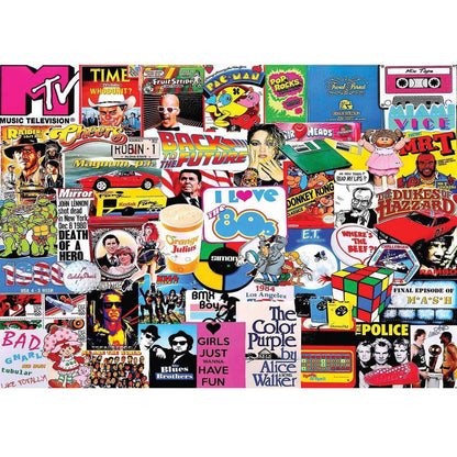 Wooden Jigsaw Puzzle 1000 Piece - The 1980s