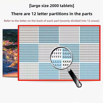 2000-Piece Cardboard Jigsaw Puzzle for Adults – Relaxing Gift Idea & Elegant Home Décor Artwork with Full-Size Poster, Premium Stress Relief Activity - Sakura and Owl