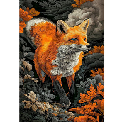1000-Piece Premium Wooden Jigsaw Puzzle for Adults – Forest Fox | Artisan Crafted, Whimsical Shapes & Unique Designs, Best Relaxation Gift