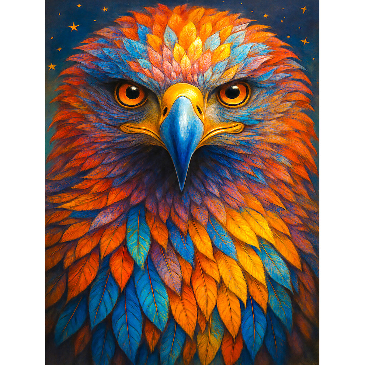 Wooden Jigsaw Puzzle 1000-Piece for Adults – Relaxing Gift Idea & Elegant Home Décor Artwork with Full-Size Poster, Premium Stress Relief Activity - Aigle pas content - Artisan Puzzles