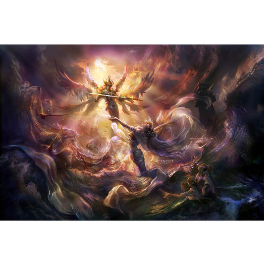 Wooden Jigsaw Puzzle 1000 Piece - Angel Warrior in the Sky