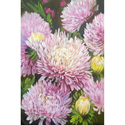 Wooden Jigsaw Puzzle 1000 Piece - Asters