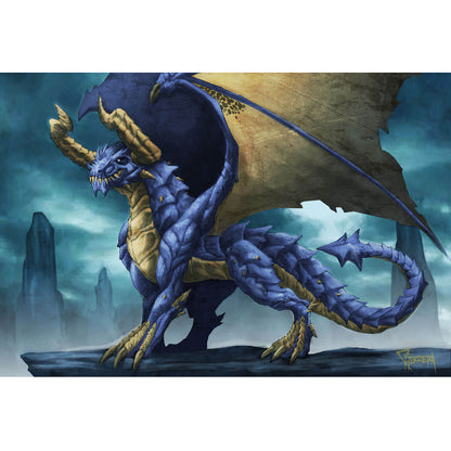 Wooden Jigsaw Puzzle 1000 Piece - Blue Dragon