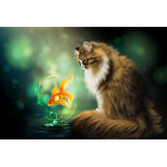 Wooden Jigsaw Puzzle 1000 Piece - Bubble Koi