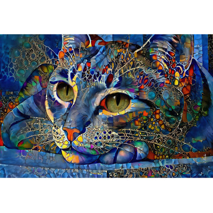 Wooden Jigsaw Puzzle 1000 Piece - Cat-El Chouky