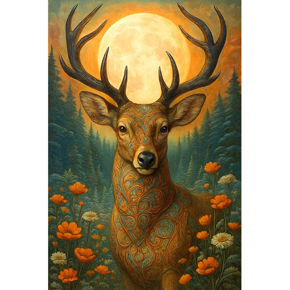 Wooden Jigsaw Puzzle 1000 Piece - Cerf