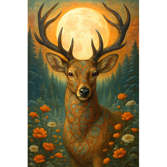 Wooden Jigsaw Puzzle 1000 Piece - Cerf