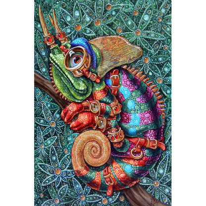 Wooden Jigsaw Puzzle 1000 Piece - Chameleon