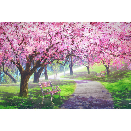 1000-Piece Premium Wooden Jigsaw Puzzle for Adults – Cherry Blossom Serenity | Artisan Crafted, Whimsical Shapes & Unique Designs, Best Relaxation Gift