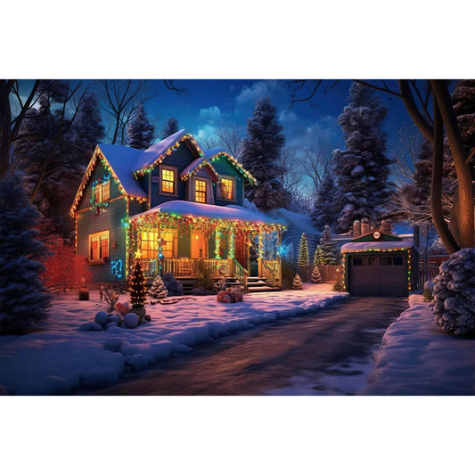 1000-Piece Premium Wooden Jigsaw Puzzle for Adults – Christmas Home | Artisan Crafted, Whimsical Shapes & Unique Designs, Best Relaxation Gift