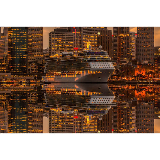 1000-Piece Premium Wooden Jigsaw Puzzle for Adults – City Cruise | Artisan Crafted, Whimsical Shapes & Unique Designs, Best Relaxation Gift