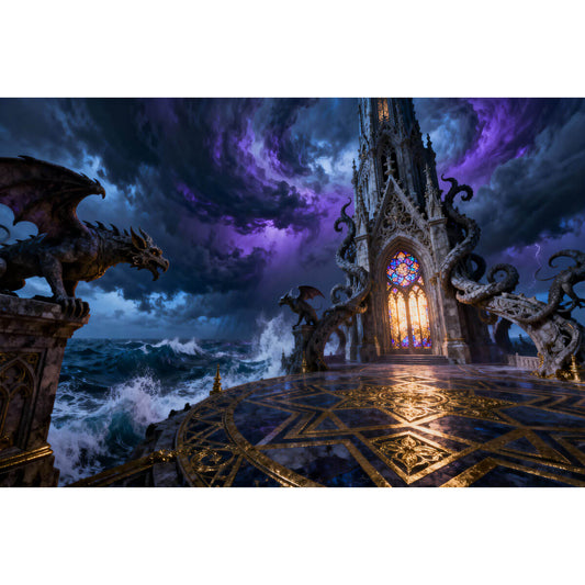 1000-Piece Premium Wooden Jigsaw Puzzle for Adults – Dragon Temple | Artisan Crafted, Whimsical Shapes & Unique Designs, Best Relaxation Gift