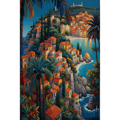 1000-Piece Premium Wooden Jigsaw Puzzle for Adults – Dream Resort Island 2 | Artisan Crafted, Whimsical Shapes & Unique Designs, Best Relaxation Gift