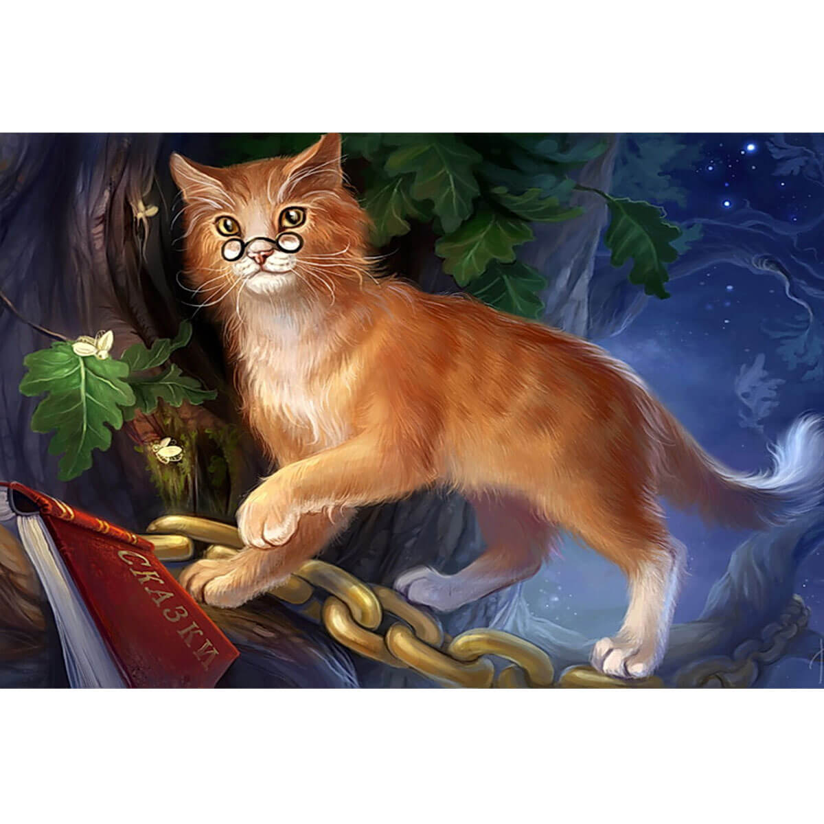 Wooden Jigsaw Puzzle 1000 Piece - Enchanted Cat