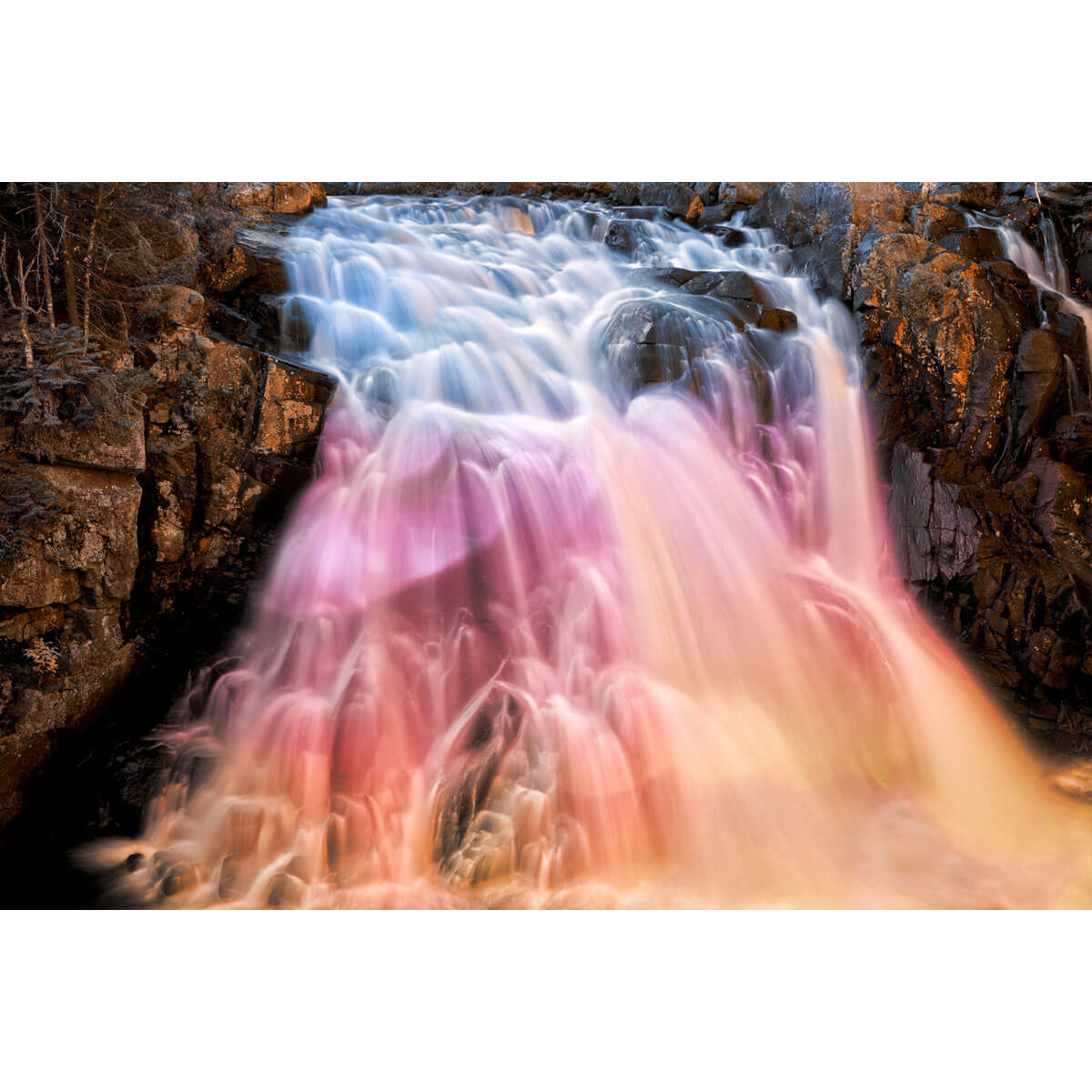 1000-Piece Premium Wooden Jigsaw Puzzle for Adults – Enchanted Rainbow Falls | Artisan Crafted, Whimsical Shapes & Unique Designs, Best Relaxation Gift