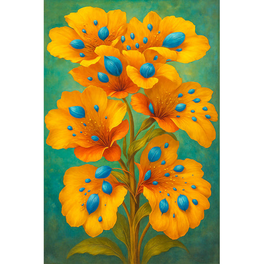 Wooden Jigsaw Puzzle 1000 Piece - Space Flower