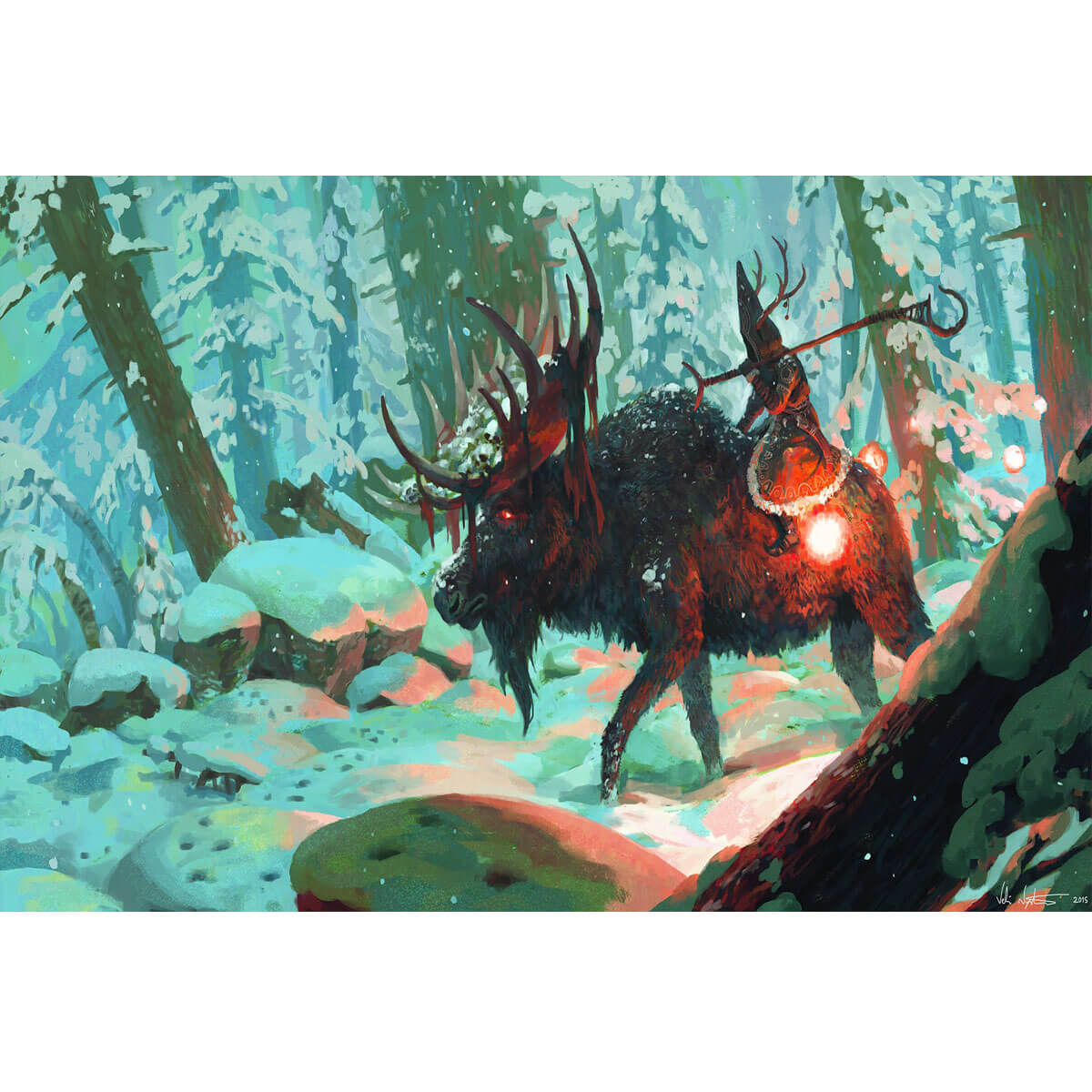 Wooden Jigsaw Puzzle 1000 Piece - Frost Stag