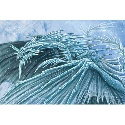 Wooden Jigsaw Puzzle 1000 Piece - Frostbound Dragon