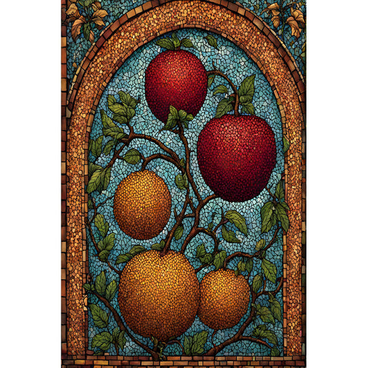 Wooden Jigsaw Puzzle 1000 Piece - Passion Fruit Mosaic