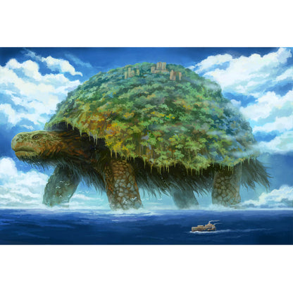 Wooden Jigsaw Puzzle 1000 Piece - Giant Turtle Oasis