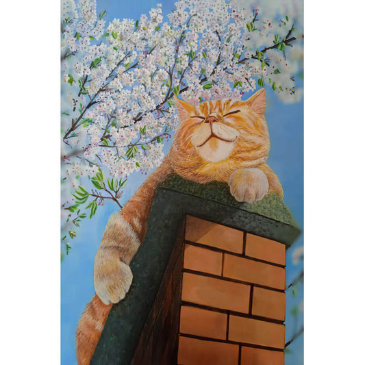 Wooden Jigsaw Puzzle 1000 Piece - Ginger Cat