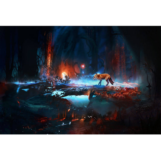 Wooden Jigsaw Puzzle 1000 Piece - Glow Fox