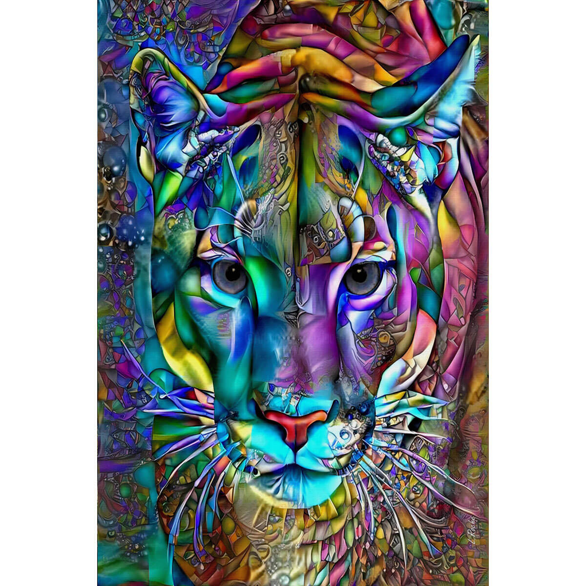 1000-Piece Premium Wooden Jigsaw Puzzle for Adults – Griffin | Artisan Crafted, Whimsical Shapes & Unique Designs, Best Relaxation Gift