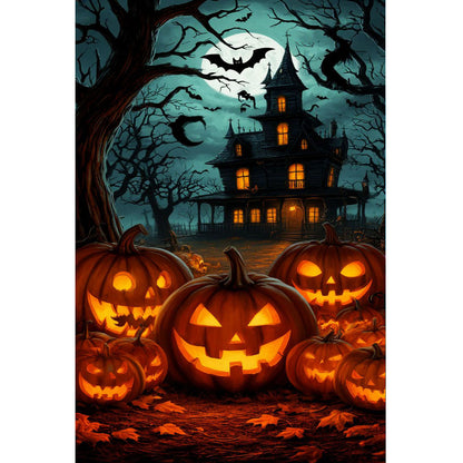 1000-Piece Premium Wooden Jigsaw Puzzle for Adults –Halloween Castle | Artisan Crafted, Whimsical Shapes & Unique Designs, Best Relaxation Gift