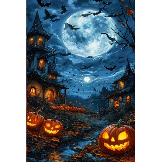 1000-Piece Premium Wooden Jigsaw Puzzle for Adults – Horror Castle| Artisan Crafted, Whimsical Shapes & Unique Designs, Best Relaxation Gift