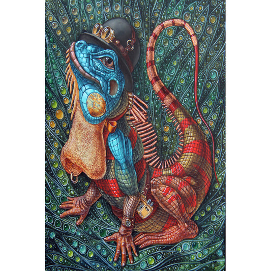 Wooden Jigsaw Puzzle 1000 Piece - Iguana