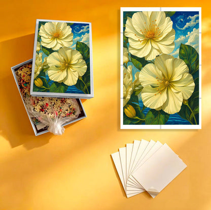 1000-Piece Premium Wooden Jigsaw Puzzle for Adults – Isadora Duncan | Artisan Crafted, Whimsical Shapes & Unique Designs, Best Relaxation Gift