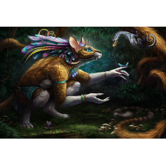 Wooden Jigsaw Puzzle 1000 Piece - Jungle Sprite