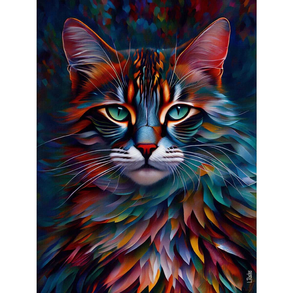 Wooden Jigsaw Puzzle 1000-Piece for Adults – Relaxing Gift Idea & Elegant Home Décor Artwork with Full-Size Poster, Premium Stress Relief Activity - Léonie - Artisan Puzzles