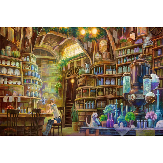 Wooden Jigsaw Puzzle 1000 Piece - Magical Apothecary Shop