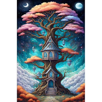 Wooden Jigsaw Puzzle 1000 Piece - Tree House