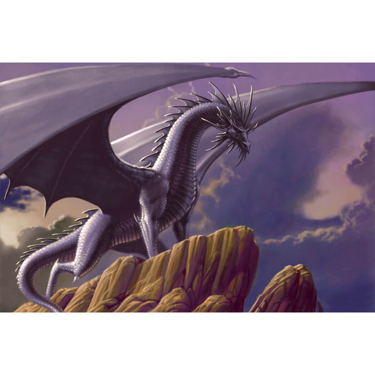 Wooden Jigsaw Puzzle 1000 Piece - Majestic Fantasy Dragon