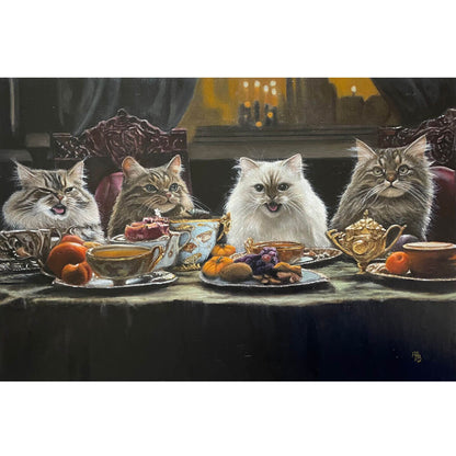 Wooden Jigsaw Puzzle 1000 Piece - Mischievous Cats