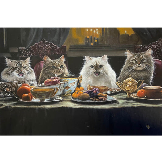 Wooden Jigsaw Puzzle 1000 Piece - Mischievous Cats