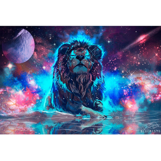 Wooden Jigsaw Puzzle 1000 Piece - Nebula Lion