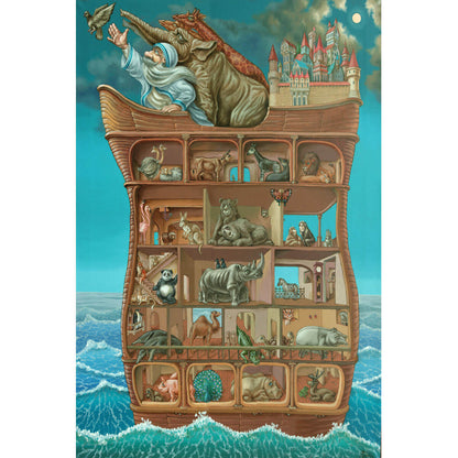 Wooden Jigsaw Puzzle 1000 Piece - Noah`s Arc