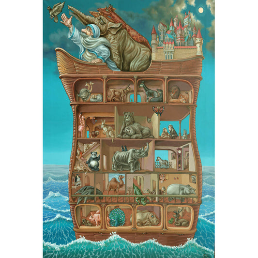 Wooden Jigsaw Puzzle 1000 Piece - Noah`s Arc