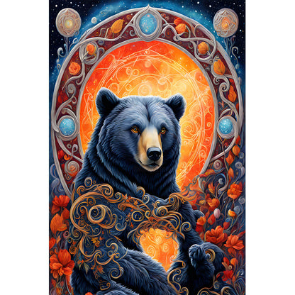 Wooden Jigsaw Puzzle 1000 Piece - Black Bear filled with Honey