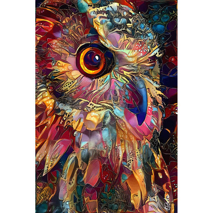 1000-Piece Premium Wooden Jigsaw Puzzle for Adults – Owl | Artisan Crafted, Whimsical Shapes & Unique Designs, Best Relaxation Gift