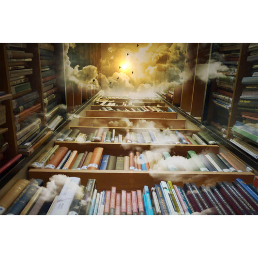 Wooden Jigsaw Puzzle 1000 Piece - Path of Books to the Sky