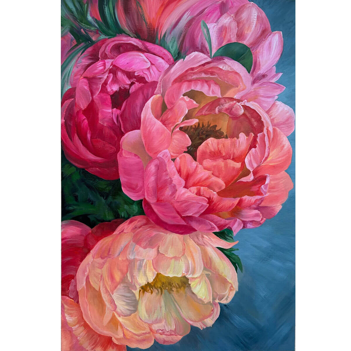 Wooden Jigsaw Puzzle 1000 Piece - Peony Flowers Bloom